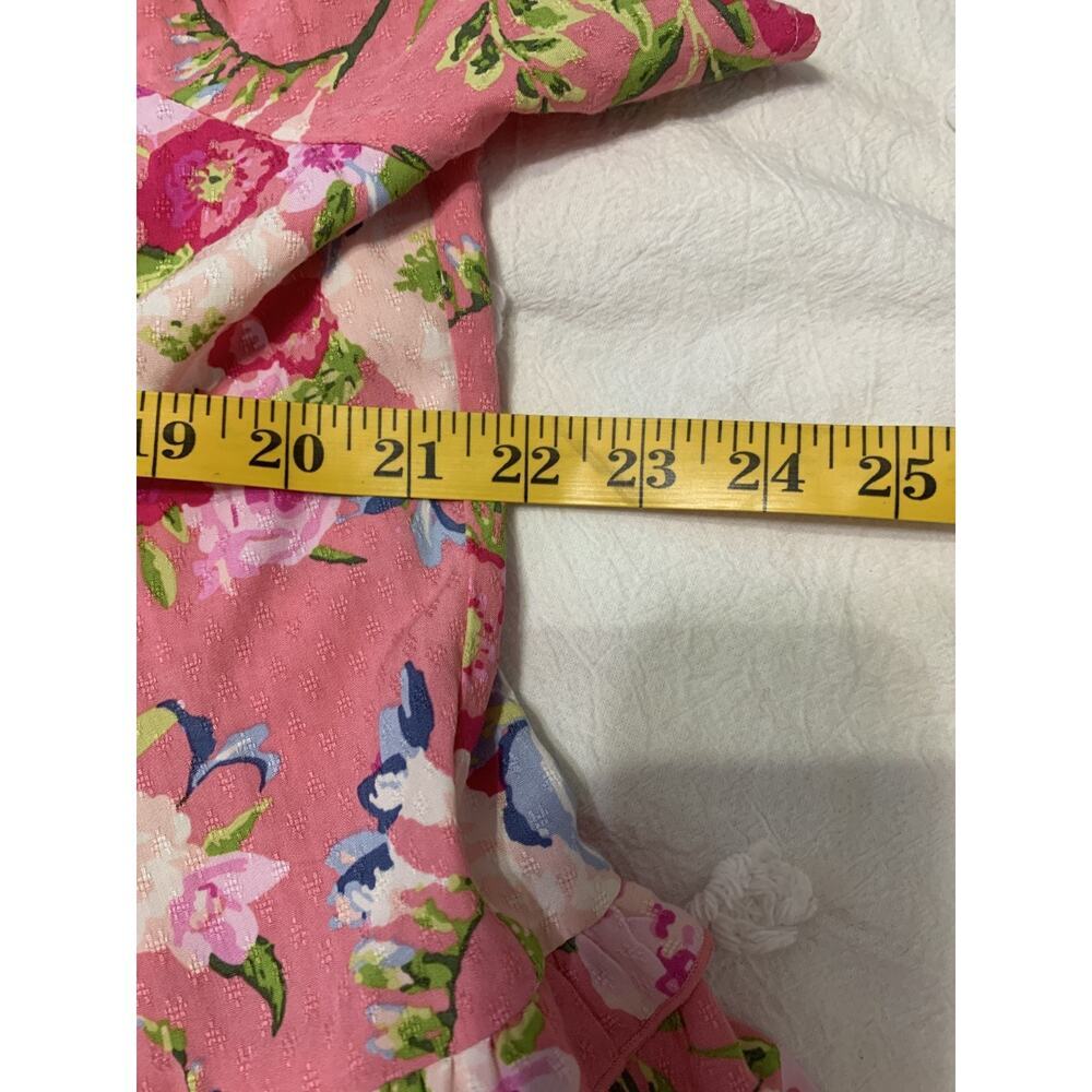 Matilda Jane Womens Enchanted Garden Floral Tiered Ruffle Dress Size L Cottage - Picture 5 of 9